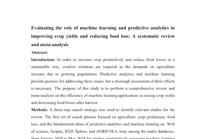 do systematic review and meta analysis